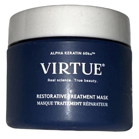 Virtue Labs Restorative Treatment Hair Mask/Alpha Keratin 60ku Masque 1.7oz/50ml - Picture 1 of 3